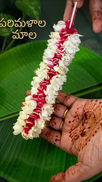 Traditional Mallepulu and Gulabi Flower Weaving Art