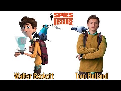 Spies in Disguise Characters in Real Life Behind The Voices