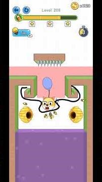 Save the Doge 🐶 Lv 207 - 210 | Epic Doge Rescue Adventure Game | Fun Gameplay & Challenges! #shorts