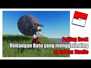 Falling Rock - Rolling Rock Obstacle in Roblox Studio Tutorial