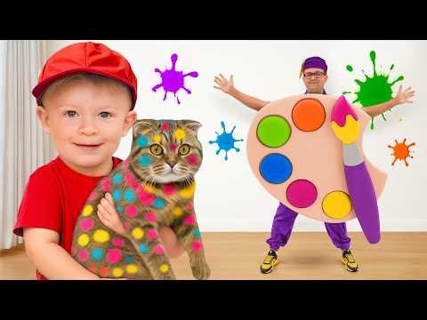 Warna huru hara! Adam dan ibu vs Mom vs palet hidup