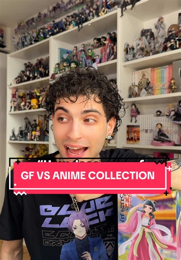 Girlfriend Reacts to My Anime Figure Collection