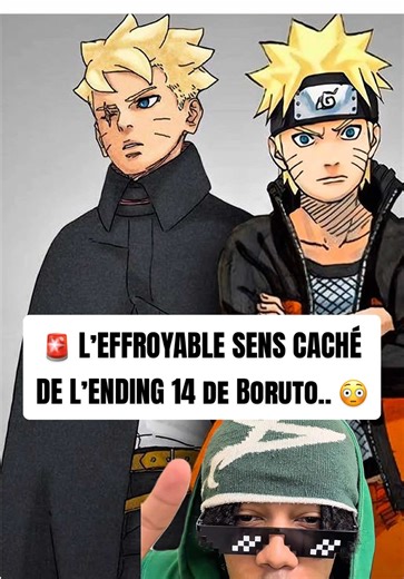 Le SENS caché derrière l’ENDING 14 de BORUTO Naruto Next Générations.. #fypシ゚ #pourtoiii #animeeditz #viral #borutotwobluevortex @Milly Roock