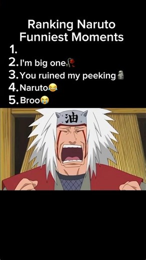 Top 5 Naruto Funniest Moments😂🔥