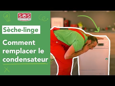 Comment tester et remplacer le condensateur de son sèche-linge ?