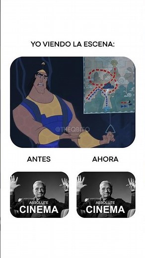 La magia del cine 🗿 #kronk #humor #comedia #reaccion #cinema