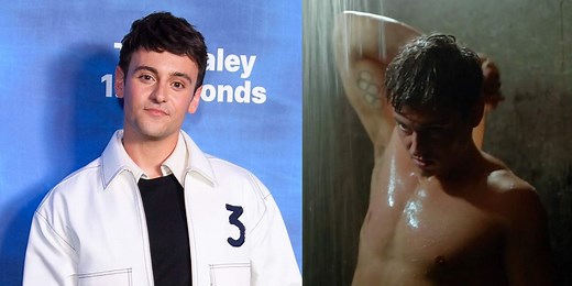 Tom Daley strips down in viral shower scene on 'The Celebrity Traitors'