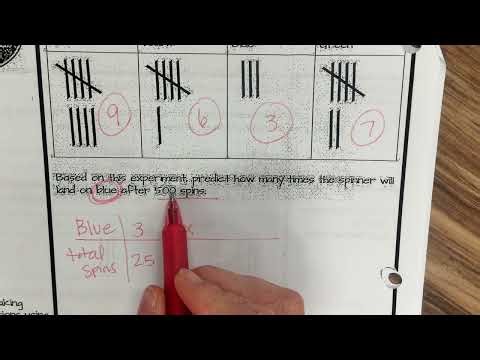 7th Math- Experimental Probability