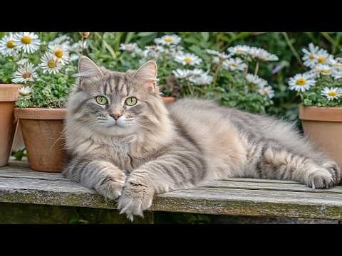 12 Hours Relaxing Cat Music 😸 Stress Relief Music for Deep Sleep & Heal 🌈Anxious Cats