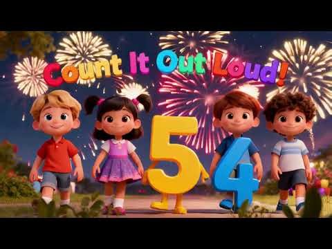 Learn Numbers with Music & Fun Moves 🎶 | Count It Out Loud! 🔢 3D Dance Song for Kids