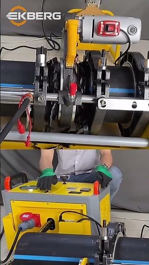 Watch HDPE Pipe Butt Fusion Welding in Action