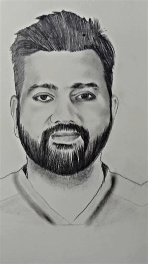 How to draw rohit sharma #drawing #sketch #rohitsharma #art #sketch #rohit #portrait #sketch #art