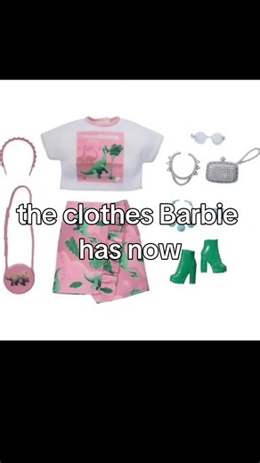 Barbie's Evolving Fashion: Then vs. Now