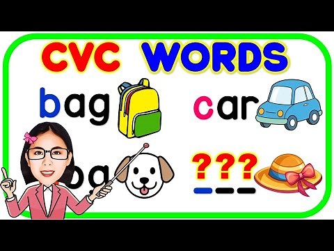 LEARN TO READ | STEP BY STEP GUIDE FOR KIDS | PRACTICE READING | EASY READING LESSON | CVC WORDS