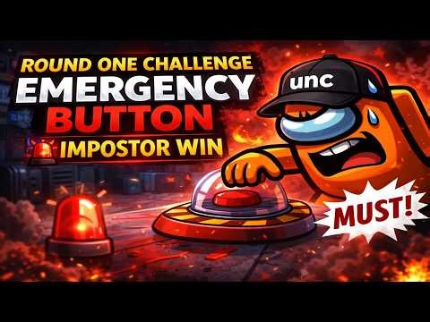 I Pressed Emergency Button in Round One… And Still Win | Among Us