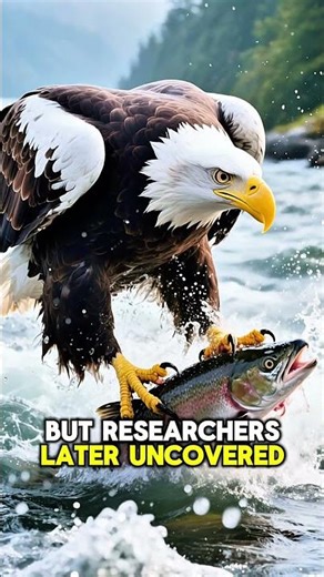 The ocean titan hunts way more than fish…#StellersSeaEagle #EagleFacts #DeadlyAnimals #eagle