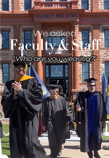 Check out who our faculty were wearing during our graduation ceremonies last weekend 👀 #RegisUniversity #Graduation #WhoAreYouWearing #ColoradoColleges