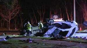 Five seriously injured in major crash on Brisbane road