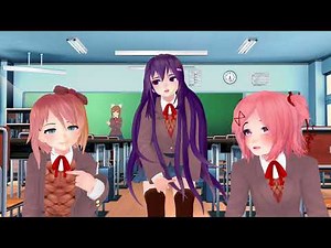 EVERYBODY [MMD] Doki Doki Literature Club