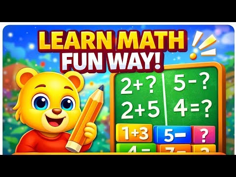 Kids Math Game 🎮 Learn Addition, Subtraction, Counting & Fun Learning | Math Kids Gameplay
