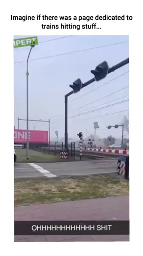 Trains Hitting Stuff | 🚆💨 Welcome to TrainShitsStuff! 💨🚆 The ultimate destination for wild, weird, and WTF moments on the rails! From crazy train delays to... | Instagram