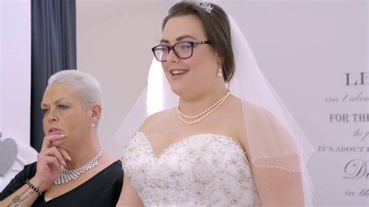 Young Bride Struggles To Accept Her New Voluptuous Figure #curvybridesboutique | Curvy Brides' Boutique - TLC