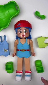 52K views · 1K reactions | Green & Blue Transformation ••#myavastars #doll #roblox #asmr #kids #momlife #mypbandj | My PB and J | Facebook