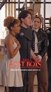 A rehearsal-room sneak peek that will leave you craving more 🩸 Broadway previews begin March 27 at the Palace Theatre. | The Lost Boys