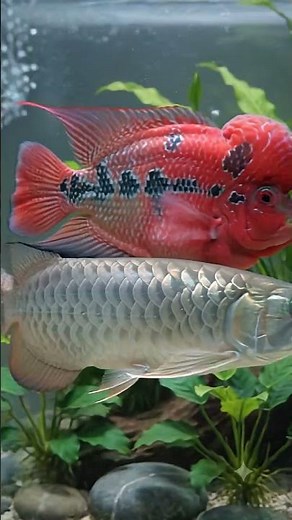 Satisfying Betta Fish Swimming & Flaring in 4K ✨