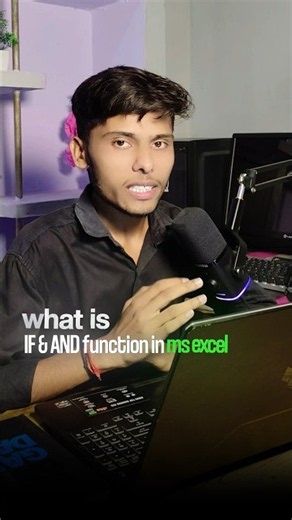 IF AND Function in Excel Explained with Example 🔥 | Excel Tips #Shorts