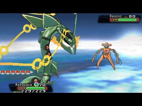 Pokemon Omega Ruby and Alpha Sapphire - Catching Deoxys