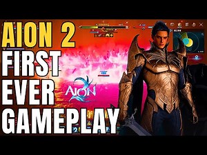 AION 2 First Ever Real Gameplay - TEMPLAR CLASS Skills and Combat Showcase! (New MMORPG 2025)
