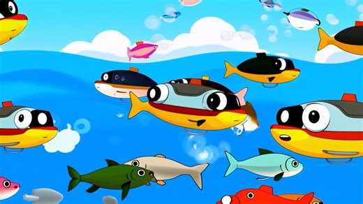 Friendly Shark Animation – Fun 3D Ocean Shark Video