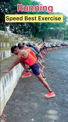 Running speed best exercise 💪 #army #1600mtrruning #armyrunning #shortvideo #armylover #shorts