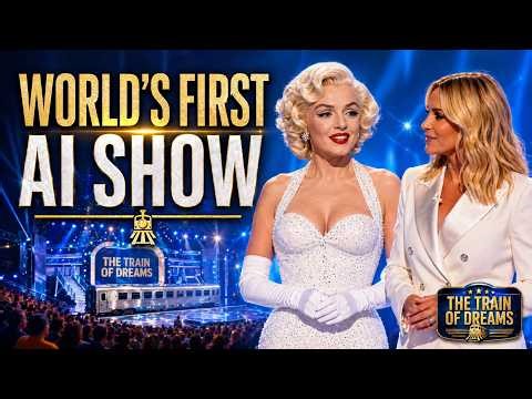 The World’s First AI Variety Show 🚂 Marilyn Monroe Trailer