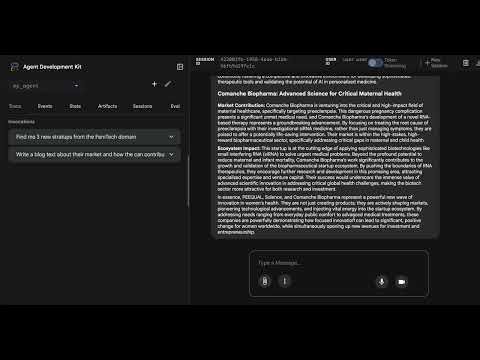Agent Observability - UI interface