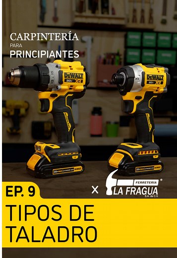 Diferencias entre los 3 tipos de taladros