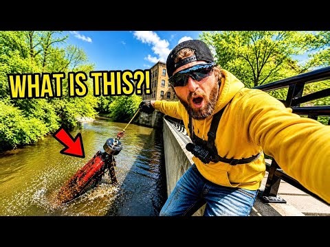 MAGNET FISHING We Pulled THIS From the River…