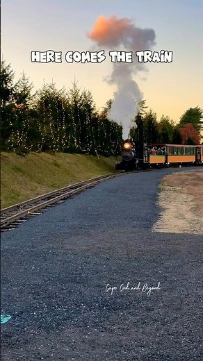 Steam Train Ride | Edaville Family Theme Park #train #railroad #locomotive