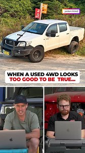 When a used 4WD looks too good to be true... 🥺 Got a story like Jaiden's? Let us know in the comments below... - #4x4 #offroading #buyingused #secondhand #hilux #offroading | 4WD 24/7