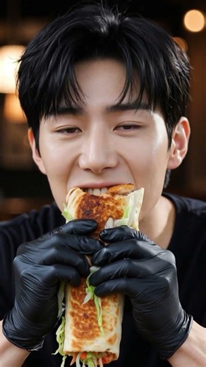 Juicy Shawarma ASMR 🤤 Satisfying Chicken Shawarma Mukbang | Crunchy Eating Sounds
