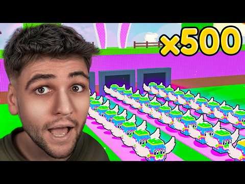 ΑΝΟΙΞΑ 500 EGG LUCKY BLOCK ΣΤΟ STEAL A BRAINROT ROBLOX