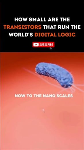 HOW SMALL ARE THE TRANSISTORS THAT RUN THE WORLD'S DIGITAL LOGIC | The Science of the Invisible! #ec