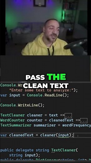 How to structure a simple pipeline in CSharp: