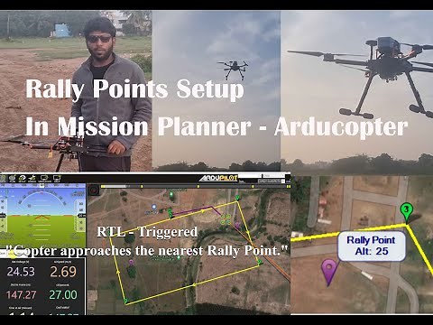 Begineer's Tutorial: Rally Points - Overview & Setup - Mission Planner - Arducopter