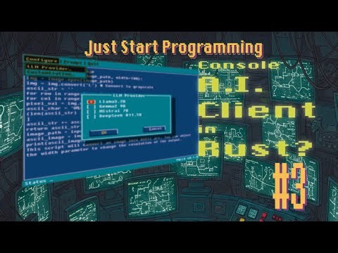 Console AI Chat Client in Rust Programming Language + Ratatui #3