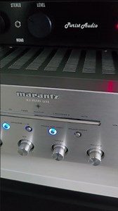 vintage tube pre amp connected to ki pearl lite as power amp plays from wiim