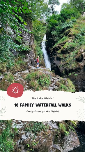 Tamsin Travis | Lake District Walks | Routes and parking in the caption 👇🏻 🌟 Ten of the best family friendly waterfall walks in the Lake District! There’s something for... | Instagram