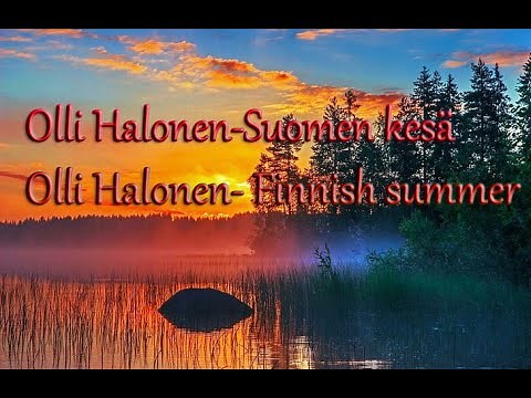 Olli Halonen-Suomen kesä- Olli Halonen-Finnish summer