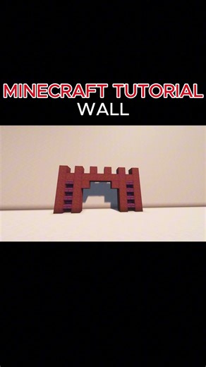 MINECRAFT TUTORIAL WALL 13 #minecraft #tutorial #minecraftbuilding #minecraftideas